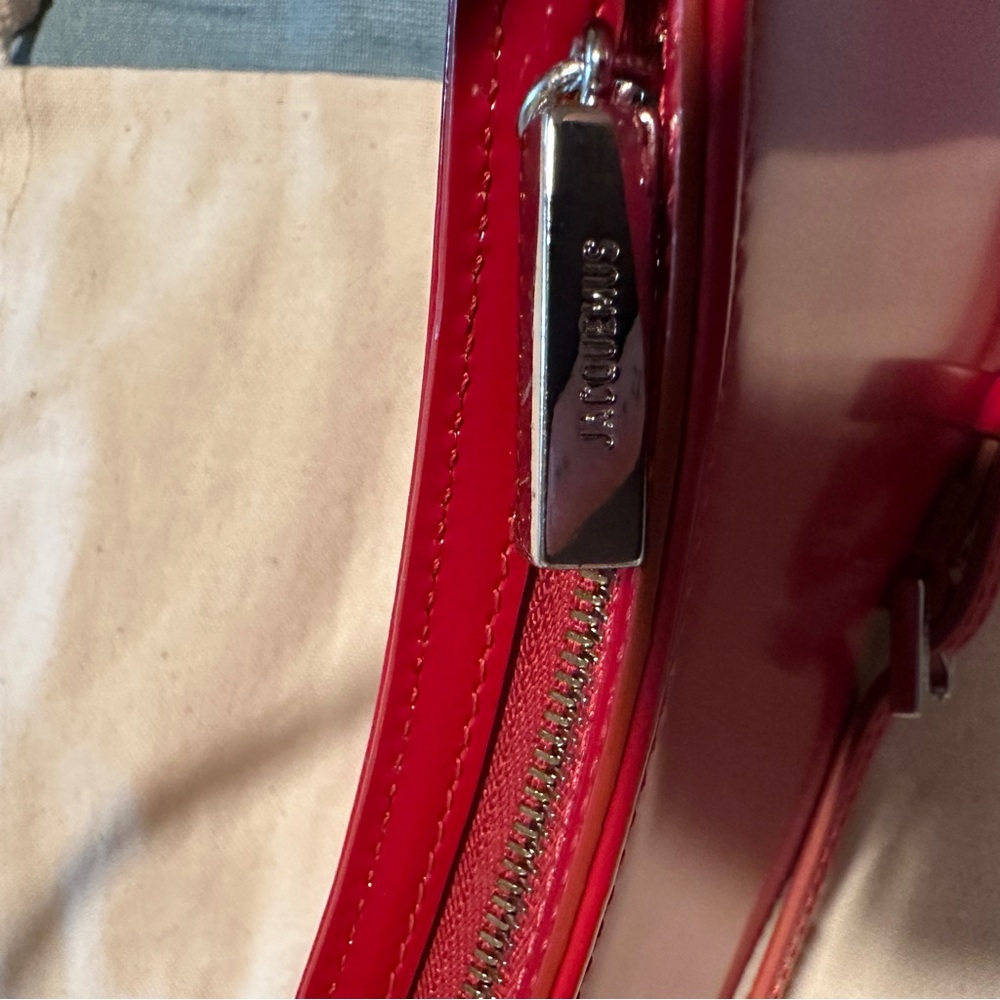 Jacquemus Le Bisou Red Shoulder Bag - Picture 8 of 9